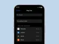 Pantalla de un iPhone mostrando una prueba de ping a Wikipedia, LinkedIn, GitHub y GitLab, con latencias entre 716 y 750 ms.