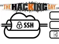 Diagrama de conexión segura vía SSH. Una aplicación se comunica con un servidor SSH, que a su vez se conecta a servidores de aplicación y bases de datos. El puerto 22 es clave para esta comunicación.