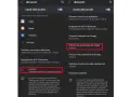Ajustes de ubicación en Android. Muestra cómo activar el historial para ver la ubicación de un contacto.