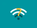 Símbolo de Wi-Fi con un signo de interrogación naranja, ¿problemas con los router?