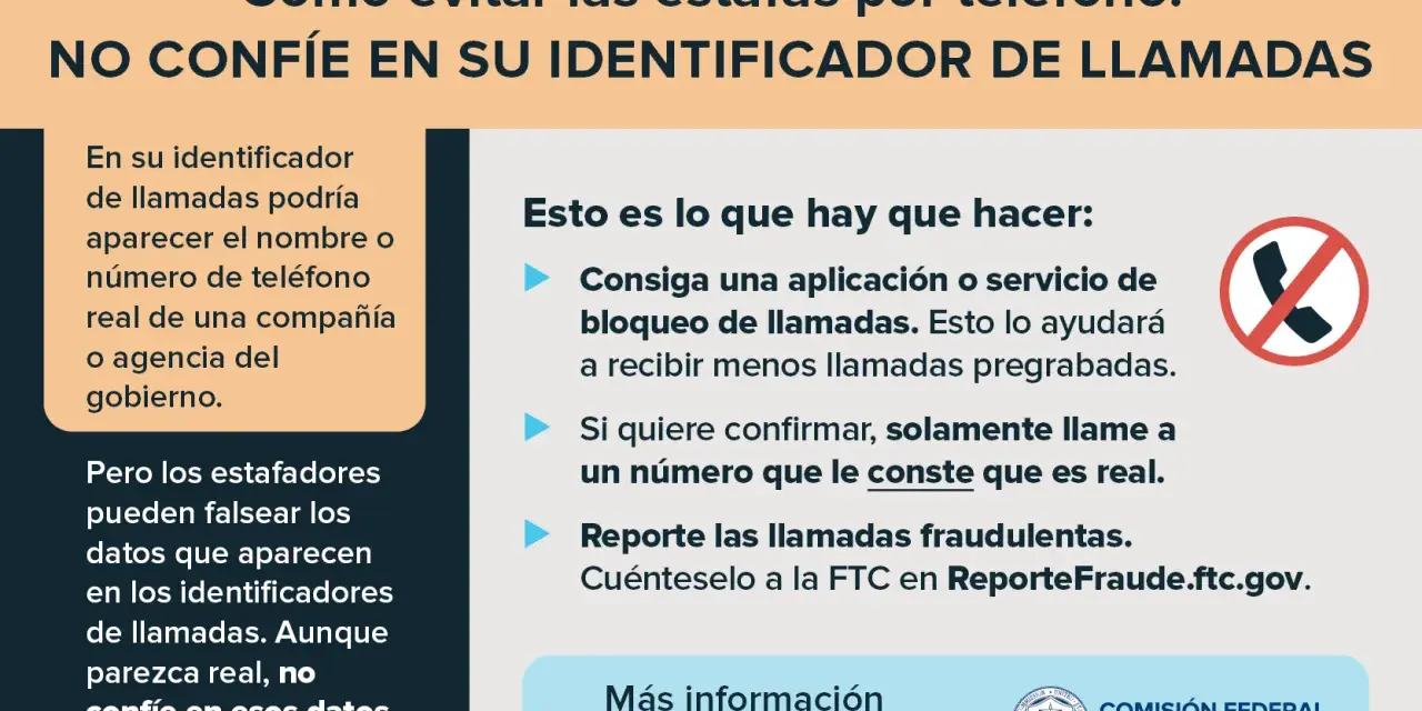 No confíe en su identificador de llamadas. Los estafadores pueden falsear datos, y esto es lo que pueden hacer con tu número de teléfono.