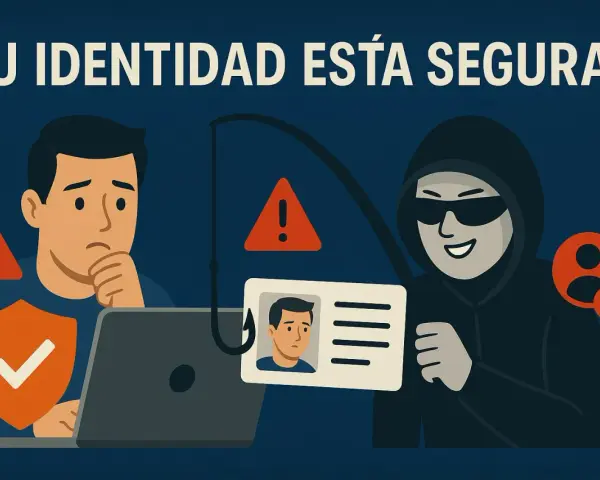 Un hacker con capucha intenta robar tu identidad. Ten cuidado, te pueden robar datos por una llamada.