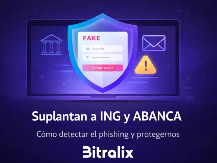 Alerta de phishing: cómo saber si una página es segura. Pantalla de inicio de sesión falsa en un portátil.