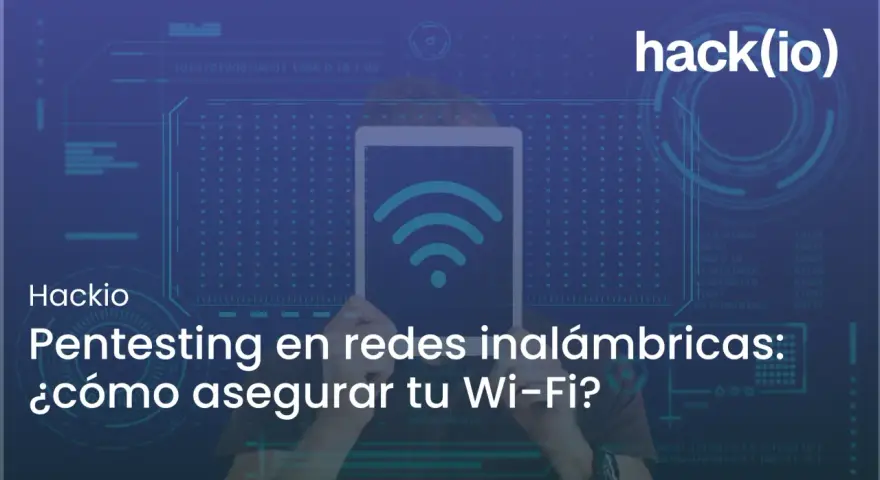 Persona usando tablet con símbolo Wi-Fi, aprendiendo como usar wifislax para pentesting en redes inalámbricas.