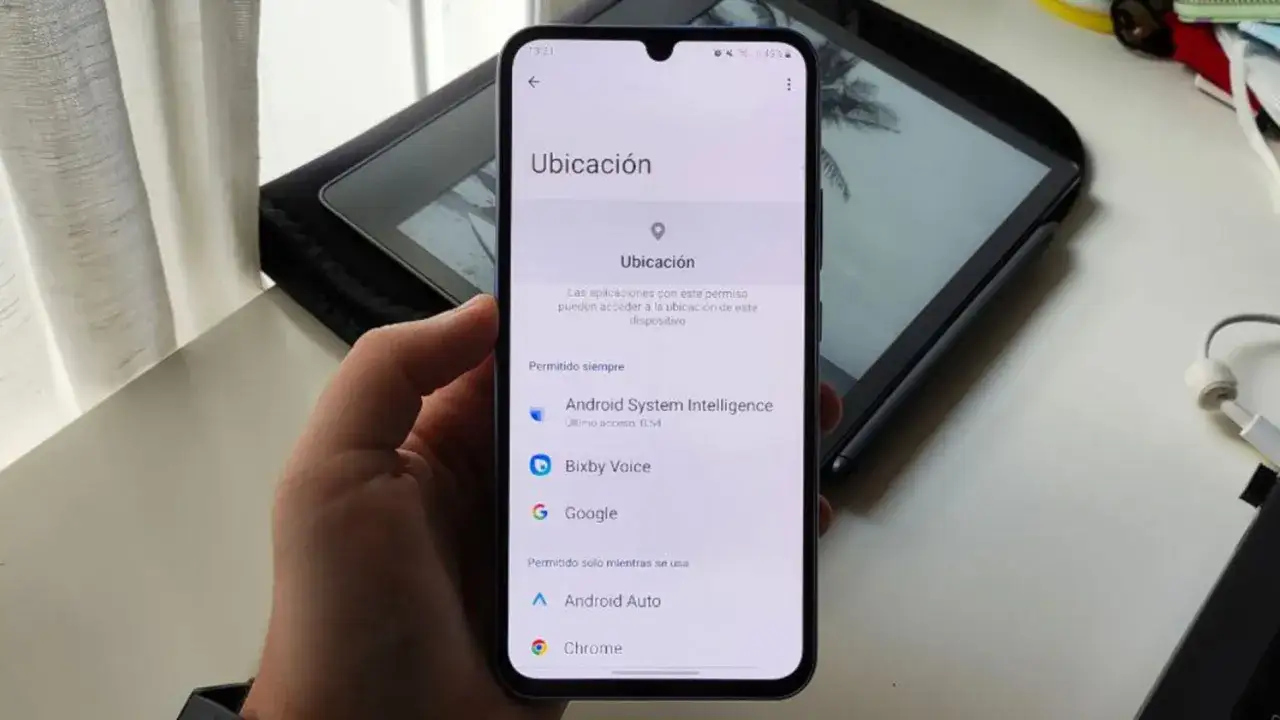 Pantalla de móvil mostrando 