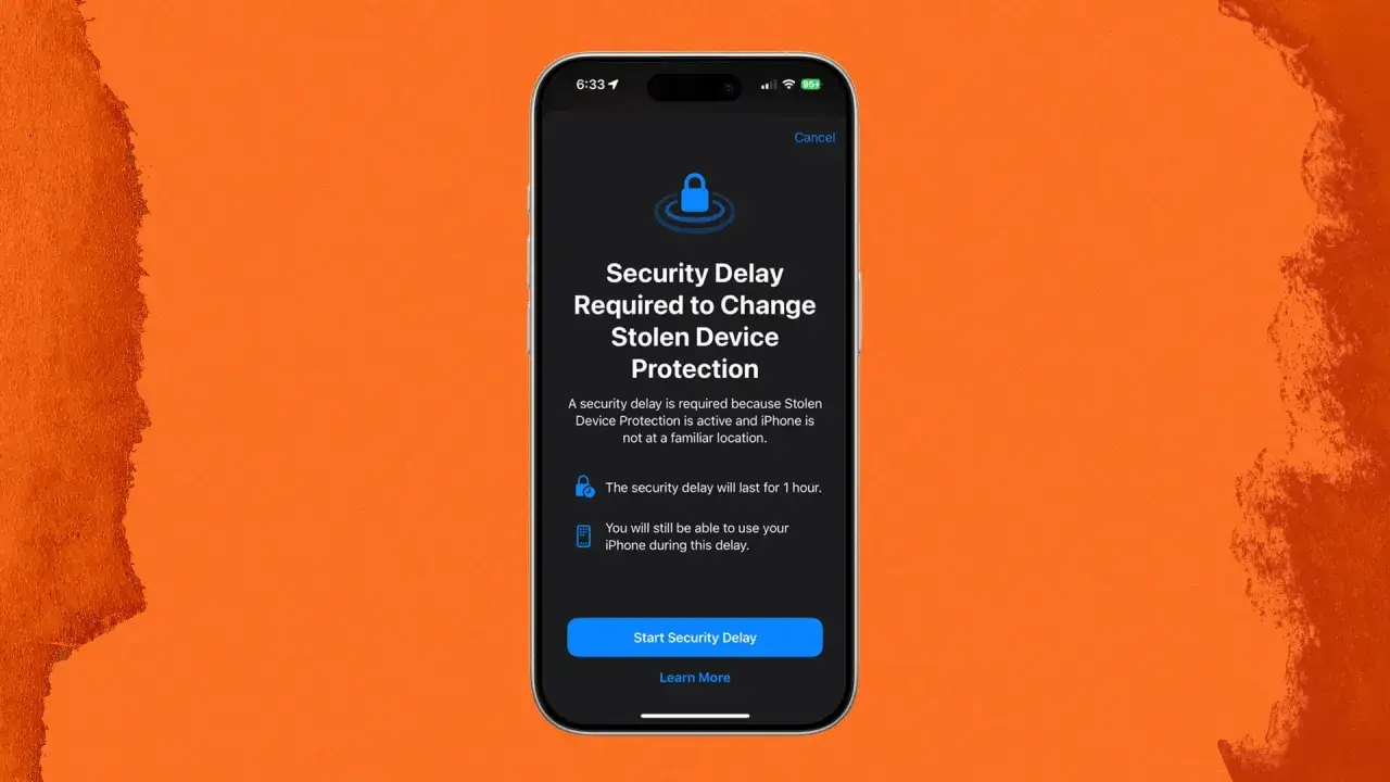 Alerta de seguridad en iPhone: retraso requerido para proteger contra hackeo. El iPhone no est&aacute; en ubicaci&oacute;n familiar.